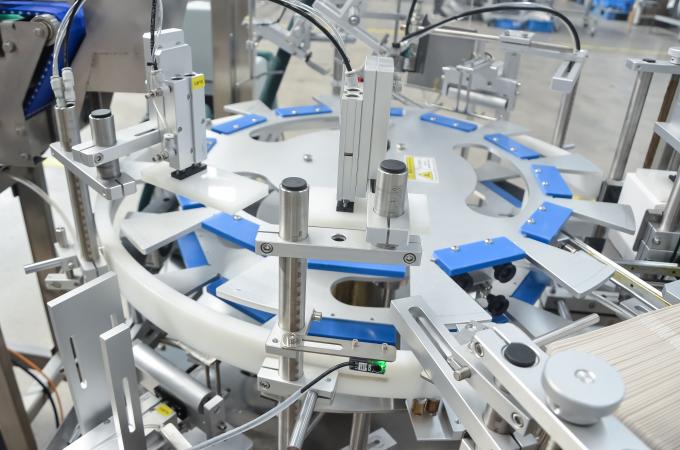 Máquina de encartonado vertical certificada CE con protección contra sobrecarga de par, altura de detección 400 mm 3